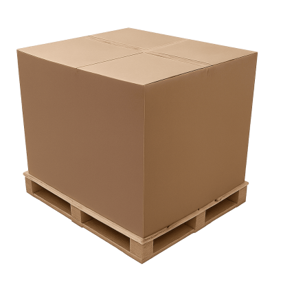 Cardboard crates on pallets | Bulk corrugated packaging NAD Packaging Rosslyn Gauteng South Africa